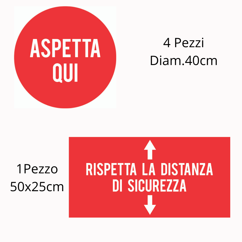 adesivi di sicurezza fase2 covid-19
distanze sociali
separatori